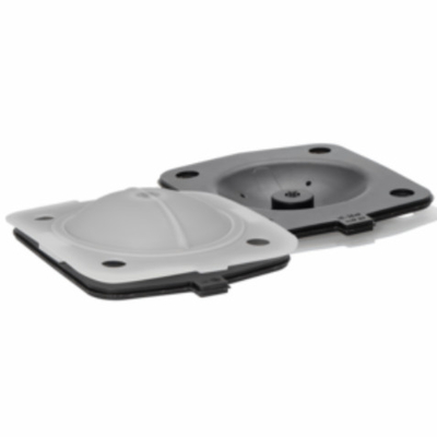 Ποιότητα  PTFE Face Peroxide Cured EPDM Backing Rubber Diaphragm Seals CEMU Code 5M Εργοστάσιο