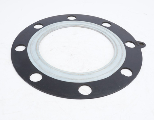 PTFE σύνθετο τροφίμων προσαρμοσμένο στόλισμα μέγεθος φλαντζών βαθμού λαστιχένιο τεφλόν