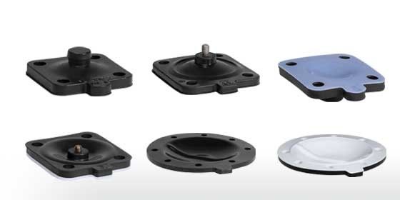 Σφραγίδες διαφράγματος από καουτσούκ για συλλέκτη σακουλών σκόνης