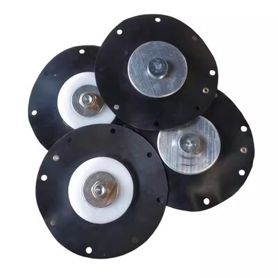 Περιοχή θερμοκρασίας -20 έως 150 βαθμούς Κελσίου Διαφράγμα βαλβίδας παλμού Λουστρωμένη επιφάνεια με βίδες από ανοξείδωτο χάλυβα 304 ανθεκτικό